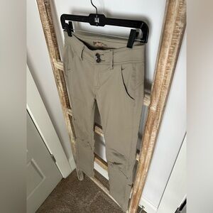 Prana Halle Pant Size 0 Dark Khaki